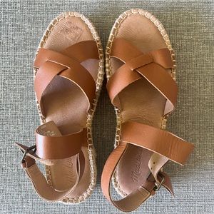 Madewell Julie Espadrille Sandal Size 7.5